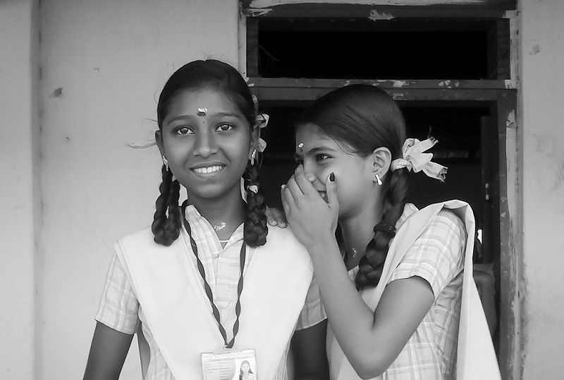 In Plainspeak English Audit In Plainspeak English Audit 100% 10 Two girls in school uniforms with pleated hair. One says something to another in her ear, giggling. Screen reader support enabled. Two girls in school uniforms with pleated hair. One says something to another in her ear, giggling.