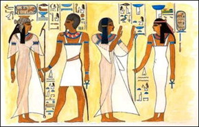 DRESSING AND SEXUALITY: Ancient Egyptian clothing | Credit: Wikipedia