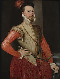 DRESSING AND SEXUALITY: 1560s fashion: Dudley, Earl of Leicester in a ruff. | Credit: Wikipedia