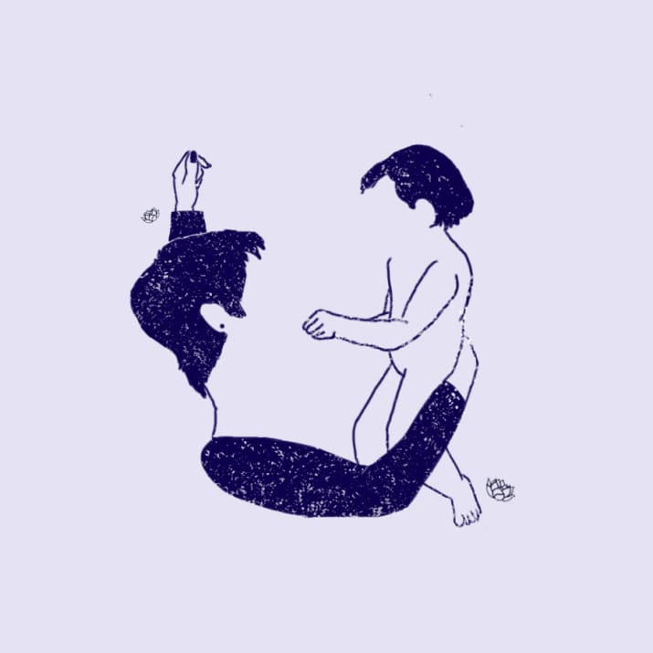 "Oh. Unmarried ho? Akele sambhal logi bachhe ko?"