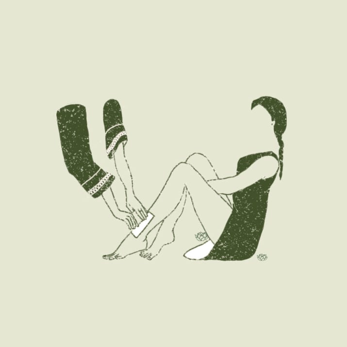 "Kyu is month wax nahi karaaya kya tune?"