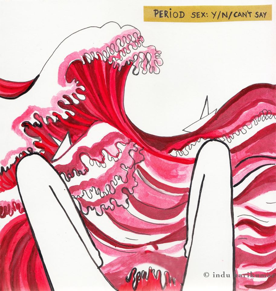 I am 2-1/2 days into my period but want to call him over. In the afternoon it seems like I can manage it. By manage I mean it isn't a torrential flow, just a light and mild drizzle. But I am still worried...