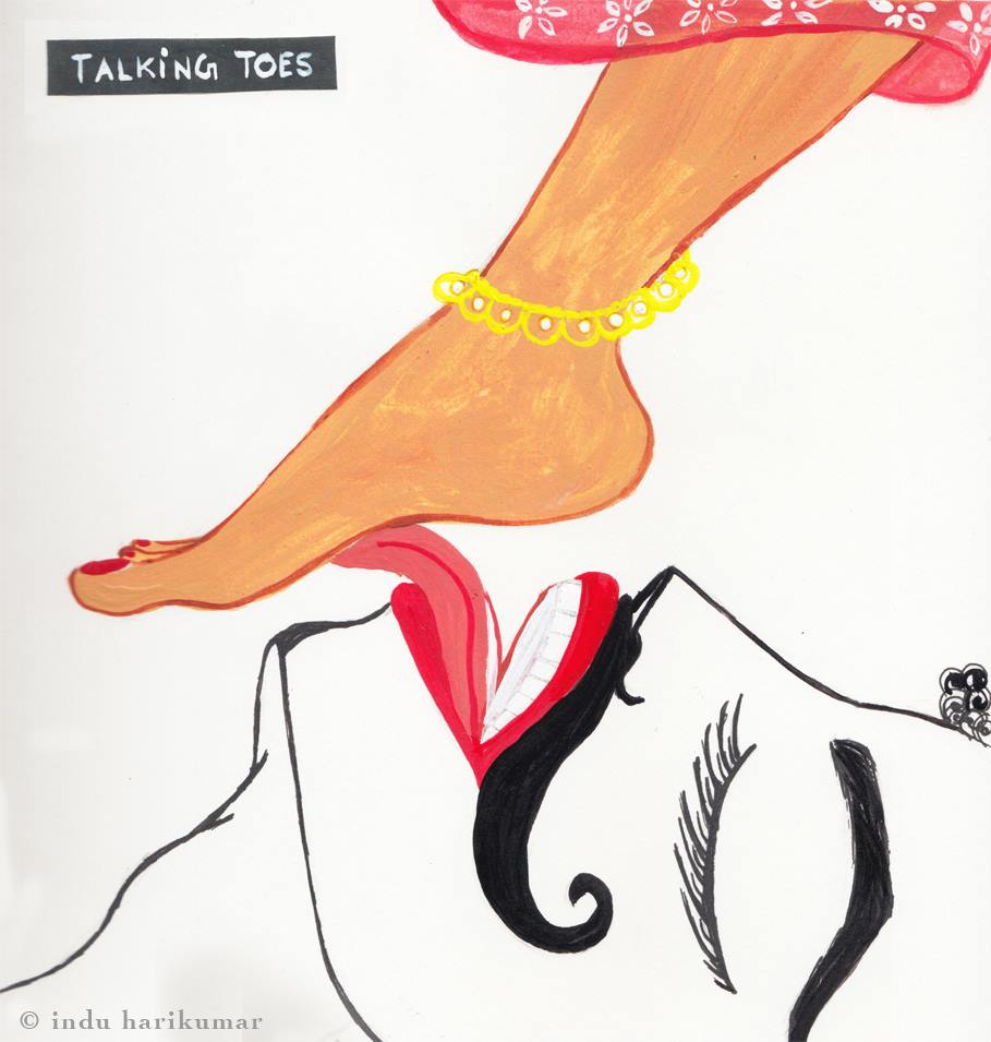 Day 5 of #100IndianTindertales. Shared by Tinder user from #Delhi. “I am obsessed with feet. They turn me on. Like crazy”