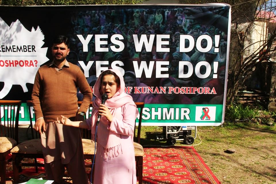The 25th anniversary of the Kunan Poshpora event. Photo Credit: Kunan Poshpora Campaign via Facebook