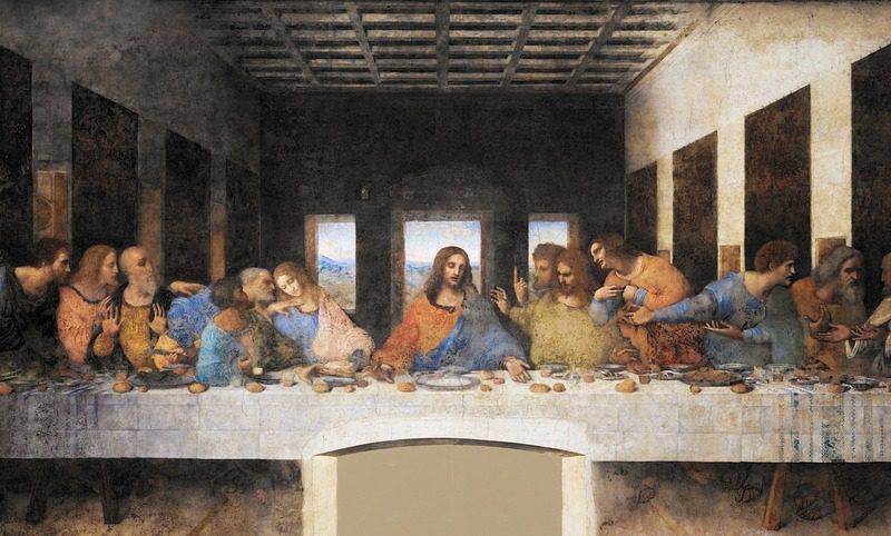 An image of the last supper