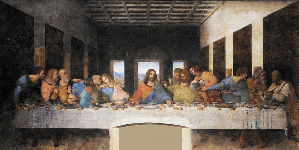 An image of the last supper