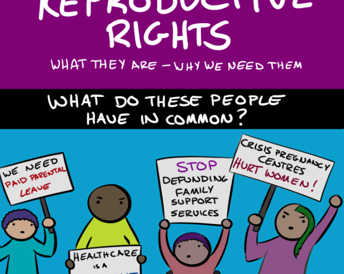 excerpt from robot hugs' comic on reproductive rights