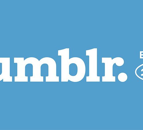 The 'tumblr' logo
