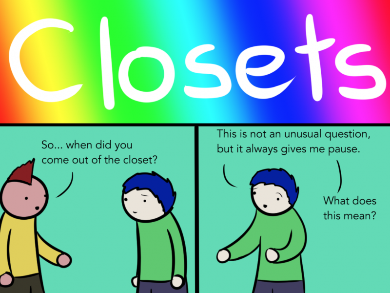 A part of the webcomic ‘Closets’