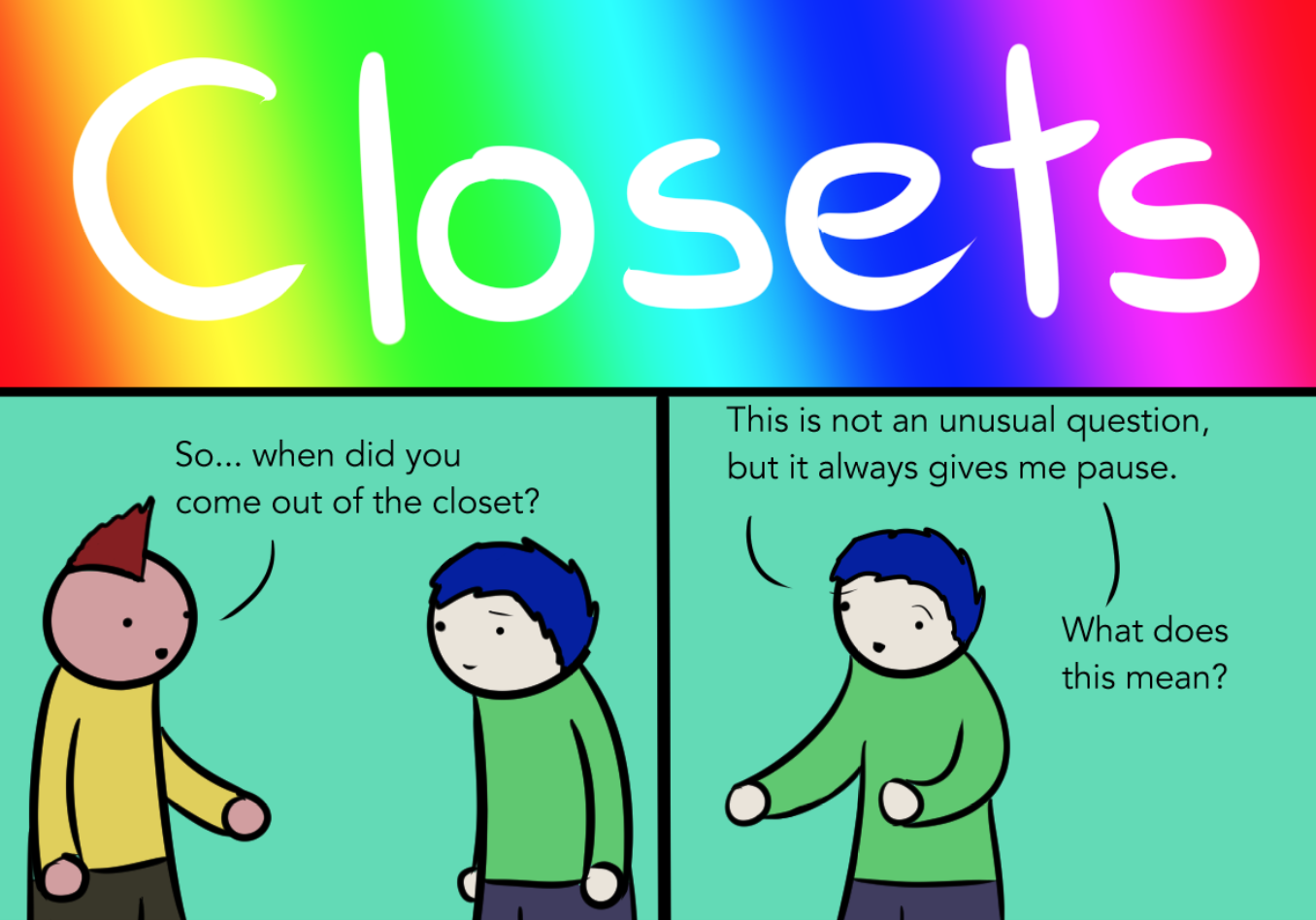 ‘I Don’t Want to Come Out, I Want to Just Be’ Closets & Assumptions