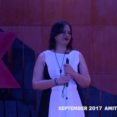 Nidhi Goyal at TEDxAmityUniversity talk on Accessibility and Sexuality