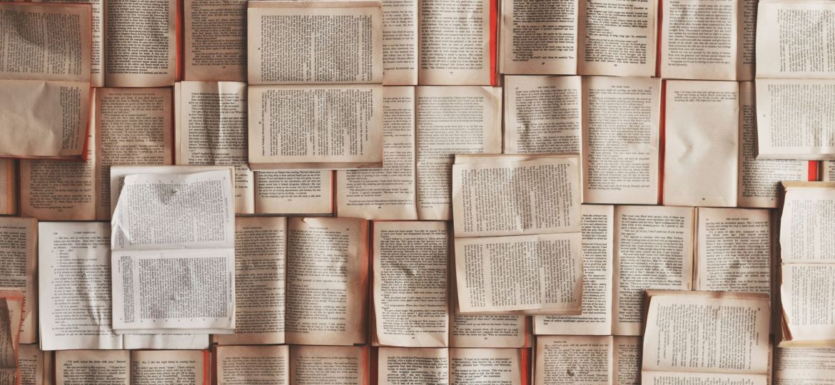 lots of open books