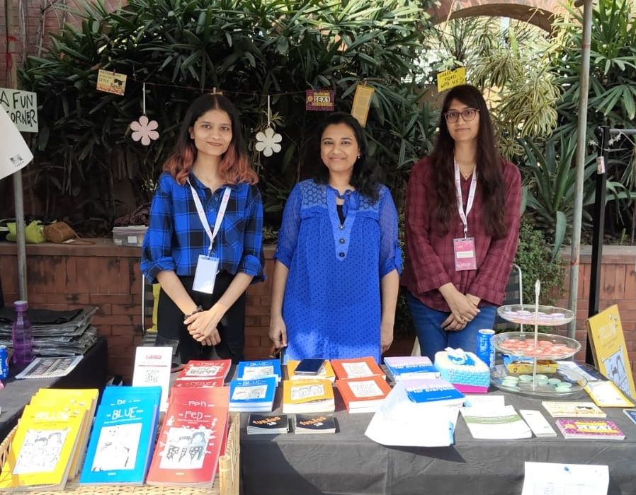 an image of Tarshi members at the ELSA Mela