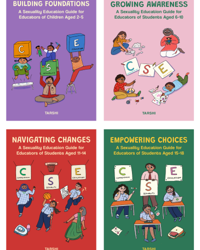 Bundle of TARSHI’s 4-Part Guide Series for Educators Across Ages: Sexuality Education in Action